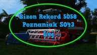  Heros Ocenia Mod  FS 17  Bizon Rekord 5058 Wersja Eksportowa & Poznaniak S043 & Lej 