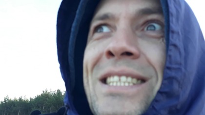 Stegna 2018-Dotlenianie, morsy, pizg..ący wiatr.  ( 26. 12. 2018r)