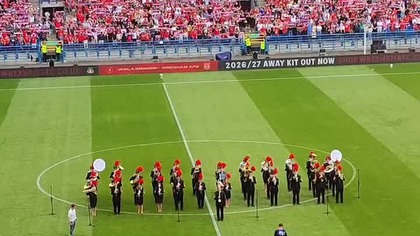 23 tysiące kibiców w Krakowie na sparingu Wisły Kraków z Wrexham.  120-lecie Białej Gwiazdy i hymn
