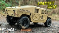 Rc Scale Off Road Hummer H1 Humvee Hg P408 Cinematic Video
