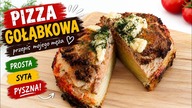 Mąż zrobił GOŁĄBKOWĄ PIZZĘ!  Przepyszne gołąbki bez zawijania