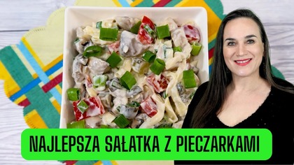 Idealna Sałatka na OSTATNIĄ CHWILĘ! Zrób ją przed imprezą i zgarnij komplementy! Prościzna!