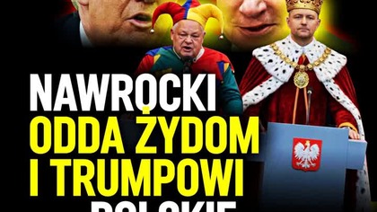  Już o 13:00 w #IPPTVNaŻywo! https://youtube. com/live/4s6UO2ebQlc

 Nawrocki odda Żydom i Trumpow