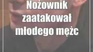 Nożownik zaatakował młodego mężczyznę na klatce schodowej
