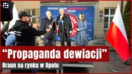 Ostre wystąpienie Brauna.  Zabrał głos po zniszczeniu wystawy osób LGBT w Opolu | Gazeta.pl