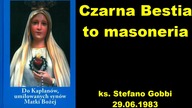 Czarna Bestia to masoneria (Ap 13, 1)