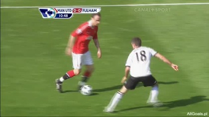 Premier League sezon 2010/2011 Manchester United 1-0 Fulham Londyn Berbatow