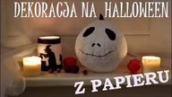 DIY: Halloween dekoracje  halloween ozdoby z papieru - [ Atlas Smaków ]