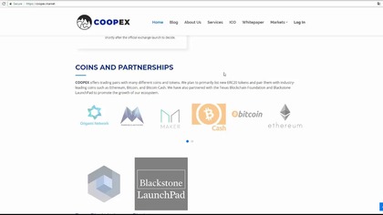 NEW ICO PROJECT - Coopex Market