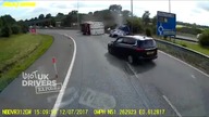 Makabrycznie wyglądający wypadek w Anglii
