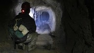 Sztolnia uranowa-Bobrów i BEZPIECZNA(czytaj opis) niespodzianka w otworze strzałowym