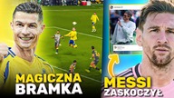 40-letni Cristiano Ronaldo ZAWSTYDZA rywali CO ZA GOL! Leo Messi NAPRAWDĘ to NAPISAŁ...