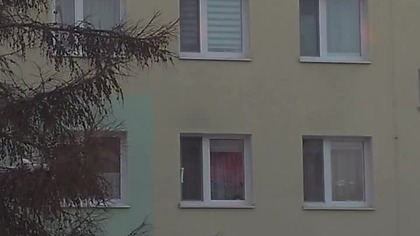 lodówka na parapecie...