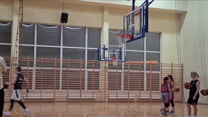 Wsad tyłem na treningu przy 176cm #shorts #koszykówka