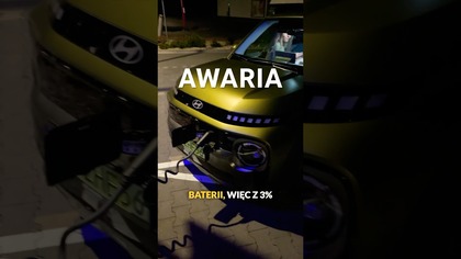 Awaria ładowania w Hyundai Inter na trasie w piątek w nocy #hyundai #elektromobilność #danielgrzyb