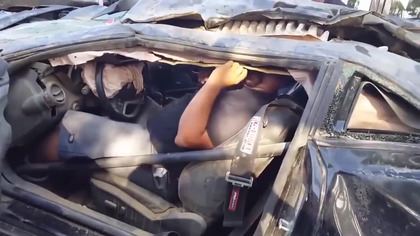 Wypadek Chevroletem Camaro przy prędkości 310 km/h