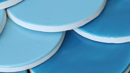 Laguna Agua Brava - płytki w odcieniach turkusu i szmaragdu #shorts #produkt #laguna