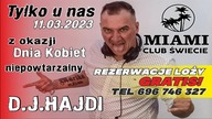 Miami Club Swiecie - Dj Hajdi & Dj Ann. K 11. 03. 2023 - seciki.pl