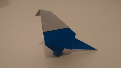 ORIGAMI GOŁĄB hm PAPUGA