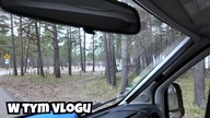 LUBIATOWO PARKING W LESIE - Najlepsze Miejsce na Postój nad Morzem / Smażymy Ryby