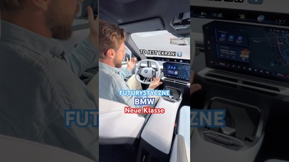 BMW z ekranem POD SZYBĄ 