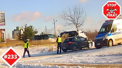 STOP PIRAT #233 - Niebezpieczne i codzienne sytuacje na drogach
