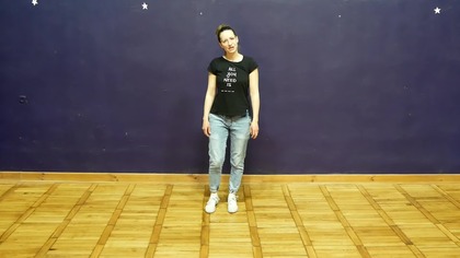 Warsztaty taneczne on-line z GDK, gr.  młodsza - nowy układ Samba cz.  2