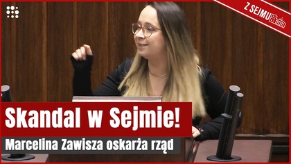Zabieracie pacjentom pieniądze! - krzyczała w Sejmie posłanka Marcelina Zawisza z Razem.