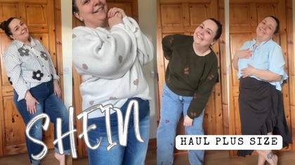 Spontaniczne MIERZYMY z SHEIN  PLUS SIZE HAUL