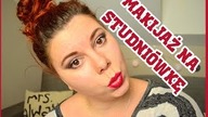 PROSTY MAKIJAŻ NA STUDNIÓWKĘ ( INGLOT, PAESE )