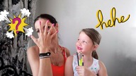 ZROBIŁA MI MAKIJAŻ - NIE GRYŻ JĘZYKA