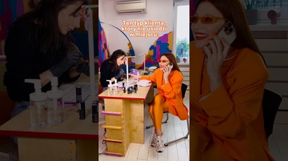 A Wy siedzicie grzecznie? Czy może jakieś prasowanie podczas wizyty? #adafijał #manicure #moda