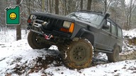 Jeep XJ - Zimowy wyjazd w teren