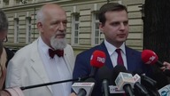 Konfederacja na TAJNYM spotkaniu u Premiera ws.  Białorusi - Grzegorz Braun, Korwin-Mikke, Winnicki