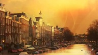 Aan de amsterdamse grachten - Nad kanałami Amsterdamu - Wim Sonneveld - z kanału Richard Esveldt