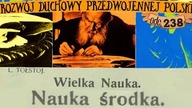 [238]L. Tołstoj- Wielka Nauka (1919 tłum.  C. Cieślik) |nagrane dyktafonem telefonu