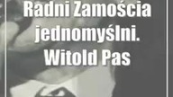 Radni Zamościa jednomyślni.  Witold Paszt honorowym obywatelem miasta
