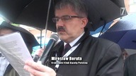 Mirosław Boruta podczas uroczystości 3 Maja w Krakowie