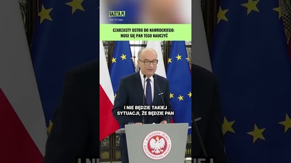 Czarzasty uderza w Nawrockiego.  Dosyć ściemy i dosyć obłudy #shorts