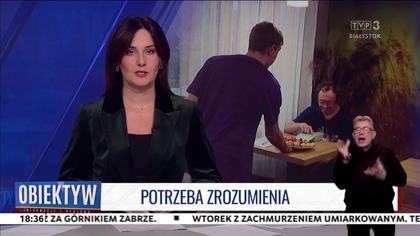 TVP3 Białystok - Fragment gł&oacute;wnego wydania Obiektywu o Europejskim Tygodniu Autyzmu (01. 12. 2025)