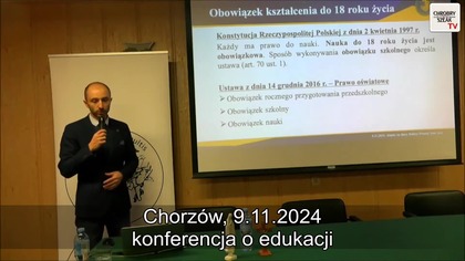 Z archiwum: Edukacja domowa z punktu widzenia prawnego - Marek Puzio