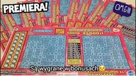 Zdrapki Lotto #415 Premiera! 10 zdrapek Krzyżówka XL  Są wygrane 