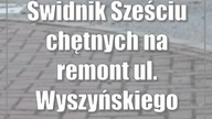 Świdnik: Sześciu chętnych na remont ul.  Wyszyńskiego