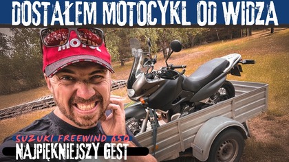Najpiękniejszy gest: DOSTAŁEM MOTOCYKL OD WIDZA - Suzuki Freewind 650, 1997