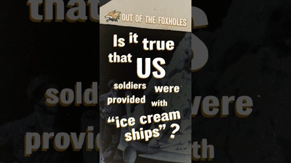 Did the US Really Have Ice Cream Ships in WWII? #OOTF #shorts