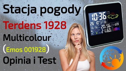 Stacja pogody Terdens 1928 Multicolour (Emos 001928)  Opinia