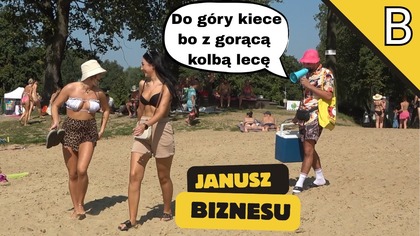 JANUSZ BIZNESU SPRZEDAJE KUKURYDZĘ NA MIEŚCIE