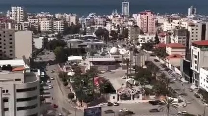 Nagranie pokazuje wyraźny kontrast między Gazą przed 7 października a