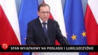 Stan wyjątkowy na Podlasiu i Lubelszczyźnie.  Zmiany w pasie przygranicznym