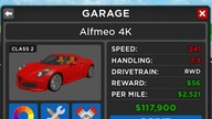 Alfmeo 4K | Season 6 car | Car Dealership Tycoon | Roblox